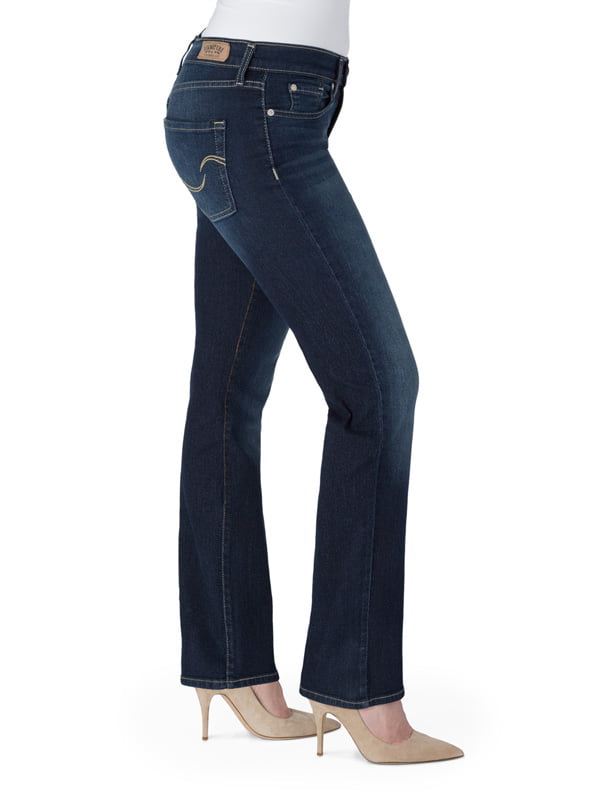 Signature by Levi Strauss & Co. Women's Curvy Straight Jeans 