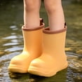thumbnail image 2 of Edvintorg Toddler Rain Boots Baby Kids Easy-On Lightweight Rainboots Children Waterproof Shoes for Boys Girls 2-9 Years, 2 of 8