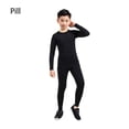 thumbnail image 4 of Minnieouse Capa de invierno camisa de manga larga ropa interior térmica niño niña conjunto cálido ropa de hombre para niños Fitness Long Johns Running conjuntos de ropa Negro / Grueso veintiséis Minnieouse AP013686-06, 4 of 6