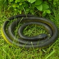thumbnail image 4 of 120cm Realistic Fake Simulation Rubber Snake Toys Garden Props Prank Kit Fake Snake Black, 4 of 9