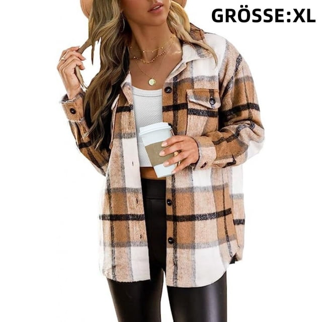 Chaquetas camiseras, chaquetas de cuadros, blusas de manga larga, camisas con botones.