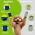 thumbnail image 5 of TELOLY 4Pcs Dog Socks,Star Pattern Joint Protection Paw Socks,Elastic Wrap Dog Socks for Hot Pavement,Blue, 5 of 7