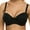 Black, variant on Women's Super Soft Wireless Lightly Lined Comfort Bra Everyday Underwear Wireless Bras Blue