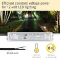 thumbnail image 3 of Armacost Lighting 851000 100 Watt LED Power Supply, Silver, 3 of 5