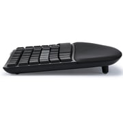 KINESIS mWave Ergonomic Keyboard for PC (Black) | Mechanical Switches | Bluetooth & USB | Programmable | Backlit | Windows Modifiers & Hotkeys