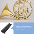 thumbnail image 1 of Raindrops 1Pack Hand Protecting Horn Pad For Musicians In Black Cowhide 15.5X14X0.3CM, 1 of 6