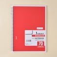 thumbnail image 3 of Spiral Notebook Wide Ruled 1 Subject Notebook with 70 Sheets, 7.9 x 10.6 Inch Composition Notebook for Writing Notes, Journaling and Everyday Organization Office Supplies, 3 of 4