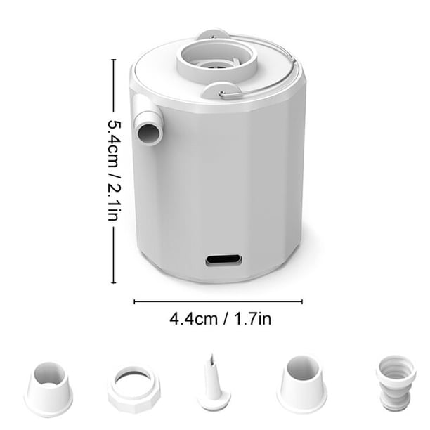 Vacuum Storage Bag Set with Cordless Electric Air Pump Double Zip Seal