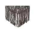 thumbnail image 2 of Creative Co-Op Grey Wool MacramÃ© Wall Hanging, 2 of 5