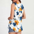 thumbnail image 4 of Économies en Liquidation! BEFOKA Débardeur d'Été pour Femmes, Débardeur Décontracté Grande Taille pour Femmes, Débardeur Imprimé Sans Manches Col Rond Décontracté et à la Mode, 4 of 5