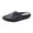 Black, variant on Slip On Casual Flat Shoes, Women All-Match Hollow Breathable Flats Summer Slippers,Slip-On Round Toe Non-Slip Softsole Lightweight Comfortable Orthotic Dressy Leather Loafer, Coffee 6