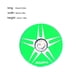 thumbnail image 4 of Naiovety RISK Road Bike Professional Headset Cover Impermeable Atractivo Resistente al desgaste 28.6mm Front Fork Ciclismo Auriculares Accesorios Ciclismo Verde estrella espina Naiovety OD026054-09, 4 of 6