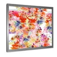 thumbnail image 2 of Designart 'Wildflowers and Vibrant Wild Spring Leaves VI' Modern Framed Art Print, 2 of 4