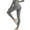 Gray, variant on Plus Size Yoga Pants for Women Comfy Relaxed Slimming Yoga Sweatpants Elastic Stretch High Waist Full Length Leggings Solid Leggings for Lady Hiking Anniversary Black
