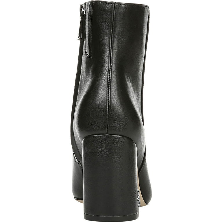 Sam Edelman Hilty Ankle Booties Black Leather 7M