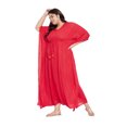 thumbnail image 3 of Oussum Women Plus Size Kaftans Dresses with Adjustable Drawstring Ladies Caftans, 3 of 8
