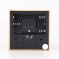 thumbnail image 4 of Reloj despertador digital LED, reloj de cubo de madera, reloj de madera, reloj despertador de madera, reloj digital de cubo con control de sonido para dormitorio, 4 of 5