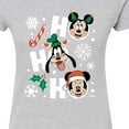 thumbnail image 3 of Disney - Ho Ho Ho Characters - Juniors Fitted Graphic T-Shirt, 3 of 5