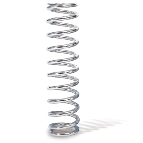 AFCO 24080CR 14 Inch Extreme Chrome Coil Over Spring - 080 Rate