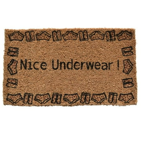 Imports Decor Creel Nice Underwear Doormat