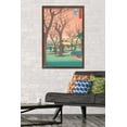 thumbnail image 2 of Utagawa Hiroshige - Plum Garden at Kamata Wall Poster, 22.375" x 34" Framed, 2 of 6