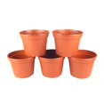 thumbnail image 1 of Poppelmann TO21CH2175 Pot en Terre Cuite Ronde en Plastique de 8 Po - Pack de 5, 1 of 1