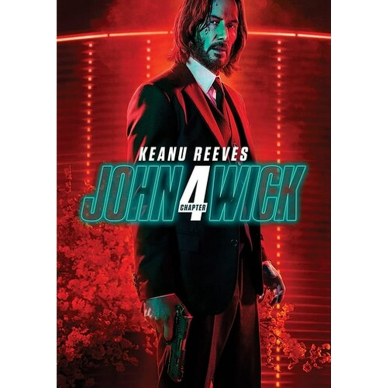 Keanu Reeves JOHN WICK COMPLETE COLLECTION 1 2 3 4 One Two Three