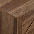 thumbnail image 4 of 70" Simple Wood Barndoor TV Stand - Rustic Oak, 4 of 11