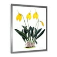 thumbnail image 2 of Designart 'Orchid Retro Flowers' Farmhouse Framed Art Print, 2 of 4