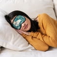 thumbnail image 5 of Sleep Mask Blackout Eye Masks With Elastic Band For Sleeping Eye Sleep Shade Cover Block Light Eliminate Fatigue Rabbits And Flowers, 5 of 7