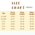 thumbnail image 6 of Younger Tree Kids Toddler Dress Baby Girls Fall Dresses Ruffle Long Sleeve Bowknot Casual Winter Dress for 3-4T, 6 of 6
