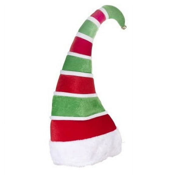 SANTA HAT-RED/GREEN
