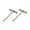 5 inch nickel color, variant on 2Pcs Heavy Duty Floating Shelf Brackets Concealed Support Furniture Hardware Wall Mount Shelving Brackets Enduring