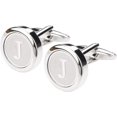 thumbnail image 4 of Gemelos con Iniciales Clásicos de Acero Inoxidable para Hombre Gemelos con 26 Iniciales Camisas de Boda Empresarial AZ$ Camisas para Hombre Iniciales Personalizadas AZ$ Iniciales Clásicas, 4 of 6