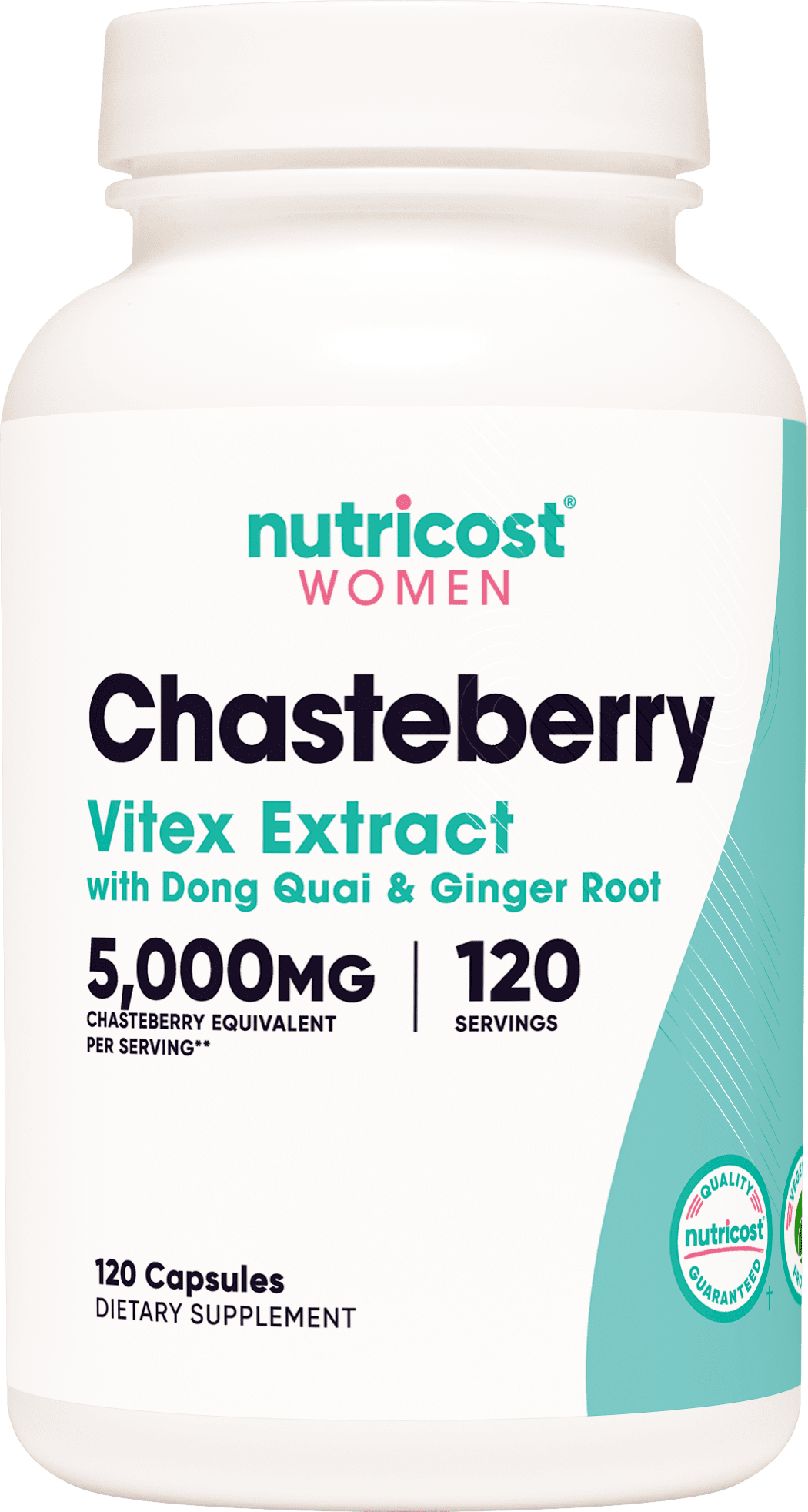 Nutricost Chasteberry Supplement for Women 120 Capsules, 5000mg