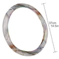 thumbnail image 4 of Marble 14.5 Inch Printing PVC Leather Auto Accessories Steering Wheel Covers Car Wheel Covers Car Wheel Cover, 4 of 6