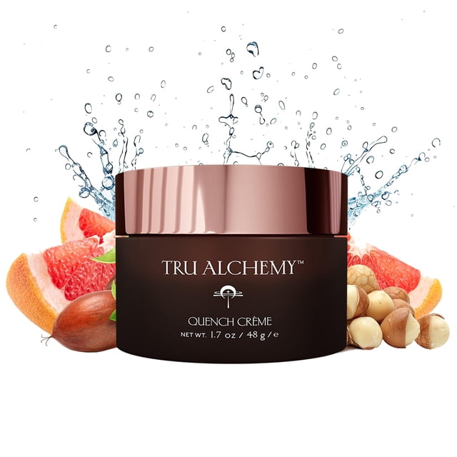 Crema hidratante facial Tru Alchemy Quench Creme con ácido hialurónico