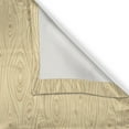 thumbnail image 5 of Ambesonne Beige Grommet Curtain, Wooden Texture Organic, 50" x 72", Cream, 5 of 6