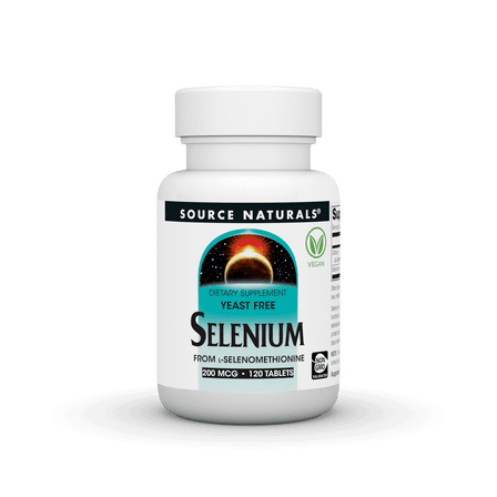 Source Naturals Selenium Yeast Free L-Selenomethionine 200 mcg 120 Tabs