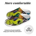 thumbnail image 6 of Disketp Colorful Pug Women's Men's Slippers Plush Slip-On House Slipper for Winter Indoor Soft Cushion Non-slip Fluffy Slides Slippers-39/40, 6 of 7