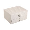 thumbnail image 3 of Jewelry Storage Box, Multi Layer Jewelry Case, Jewelry Box PU Leather Jewelry Box With Large Capacity And Lock Key For Home Travel, 3 of 8