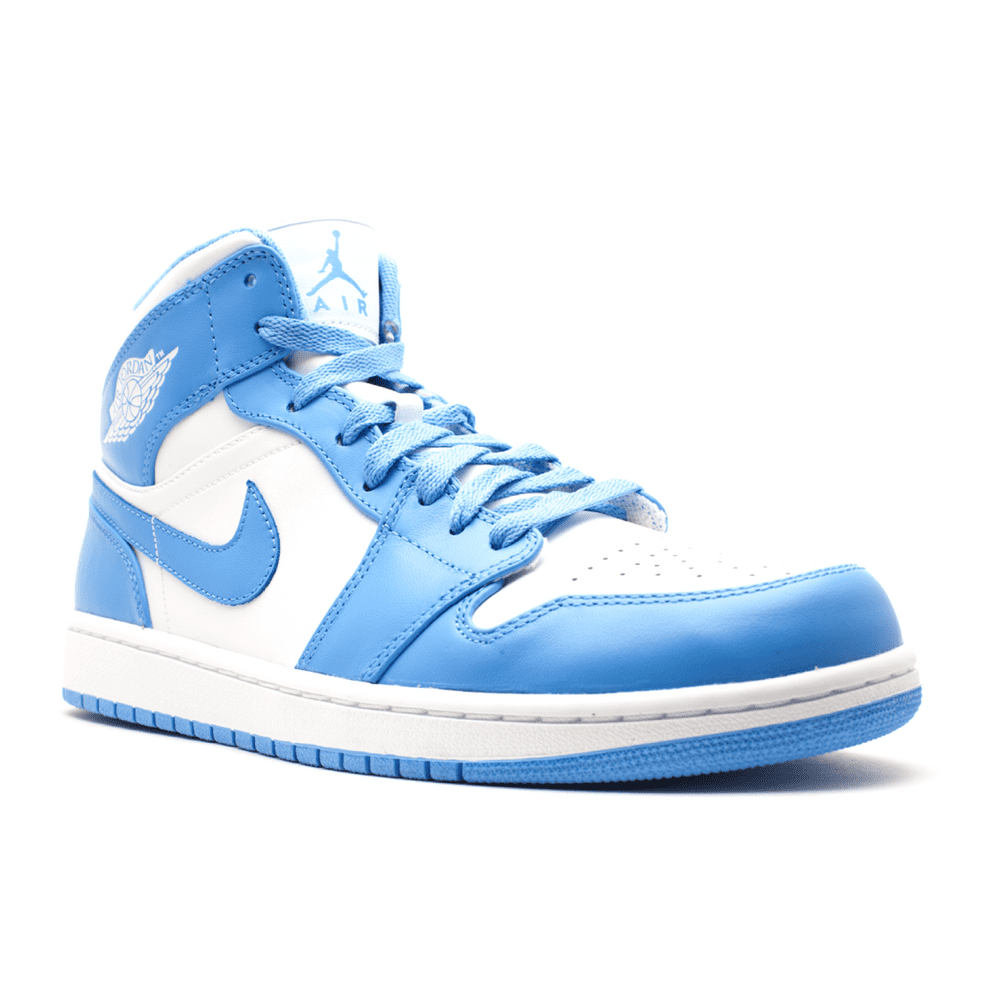 Air Jordan 1 Mid 'Unc' - 554724-106 - Size 15 - Walmart.com - Walmart.com