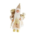 thumbnail image 4 of Colección de adornos de figuras de Papá Noel navideño Figura de Papá Noel de pie para ¡Agárrate fuerte!, 4 of 9