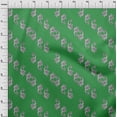 thumbnail image 4 of oneOone Polyester Spandex Green Fabric Block Dress Material Fabric Print Fabric By The Yard 56 Inch Wide-G2, 4 of 6