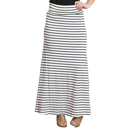 Striped Maxi Skirt