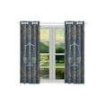 thumbnail image 2 of MKHERT Libra Zodiac Window Curtains Kitchen Curtain Room Bedroom Drapes Curtains 26x39 inch, 2 Piece, 2 of 3