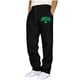 thumbnail image 4 of Ceisia Men's Trendy St. Patrick's Gift Day Print Elastic Waist Lacing Straight Casual Work Pants with Pockets, 4 of 6
