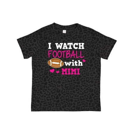 

Inktastic I Watch Football with My Mimi Gift Toddler Toddler Girl T-Shirt