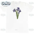 thumbnail image 1 of Camisetas con estampado de flores de Iris azul ropa para hombre novedad en camisetas y camisetas de algodón para mujer Camiseta estampada Y2K ropa bonita y divertida, 1 of 6