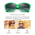 thumbnail image 3 of Giselle Cat Eye Rhinestone Kids Retro Sunglasses for Teens Girls Children Age 6-14 Trendy Glasses, 3 of 7